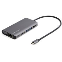 

StarTech USB-C Multiport Adapter, Black & Space Gray