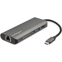 

StarTech USB-C Multiport Travel Dock Adapter with 4K HDMI, Space Gray