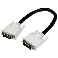 

StarTech 1' DVI-D Dual Link Cable with 2 Male DVI 25-Pin Connectors, Black