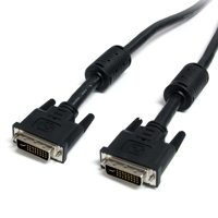 

StarTech 6' Dual Link Digital Analog Monitor Cable with DVI-I Male Connectors, 28 AWG