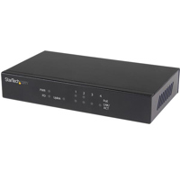 

StarTech 5-Port PoE-Powered Gigabit Ethernet Switch with 2x PSE/PoE Ports