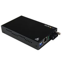 

StarTech 1000 Mbps Gigabit Multi Mode SC Fiber Media Converter, 550m Maximum Transfer Distance