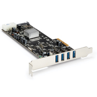 

StarTech 4 Port PCI Express (PCIe) SuperSpeed USB 3.0 Card Adapter