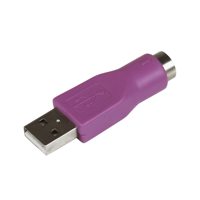 

StarTech 6 Pin PS/2 Keyboard Female to 4 Pin USB A Male Replacement Adapter