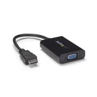 

StarTech HDMI to VGA Video Adapter Converter with Audio for Desktop PC/Laptop/Ultrabook