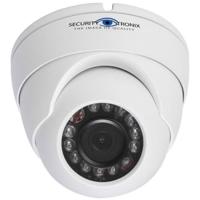 

Securitytronix ST-HD-TD3.6 1MP Outdoor HD Turret Dome Camera, 3.6mm Fixed Lens, 1280x720, 30fps, 65' IR Range, White Housing