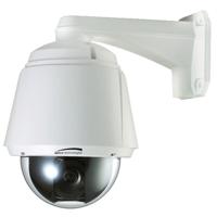 

Speco Technologies HTSD28XH 960H Indoor/Outdoor True Day & Night Analog PTZ Speed Dome Camera with True WDR, 700 TVL, 28x Optical Zoom, White