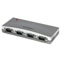 

StarTech 4 Port USB to RS232 Serial DB9 Adapter Hub