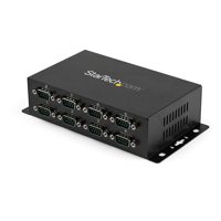 

StarTech 8 Port USB to DB9 RS232 Serial Adapter Hub, Industrial DIN Rail and Wall Mountable