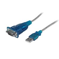 

StarTech 16.9" 1 Port USB to RS232 DB9 Serial Adapter Cable