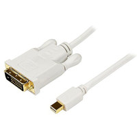 

StarTech 6' Male Mini DisplayPort to Male DVI Adapter Converter Cable, White