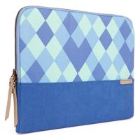 

STM Grace Sleeve for 11" Laptop, Blue Diamonds