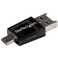 

StarTech Micro SD to Micro USB/USB OTG Adapter Card Reader for Android Devices, 480 Mbps Data Transfer Rate