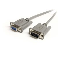 

StarTech 10' Straight Through Serial Cable with 9 Pin D-Sub DB-9 Male to 9 Pin D-Sub DB-9 Female Connector