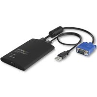 

StarTech KVM Console to Laptop USB 2.0 Portable Crash Cart Adapter with File Transfer and Video Capture