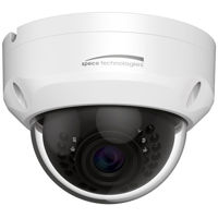 

Speco Technologies O4D1 4MP Day & Night Outdoor Network IP Dome Camera with Junction Box, 2.8mm Fixed Lens, 2688x1520 at 30fps, 98' Night Vision, H.264, MJPEG, PoE, IP67, IK10