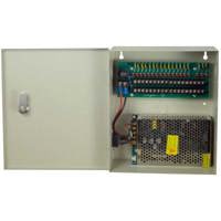 

Securitytronix 12VDC 10A 18-Port Camera Power Supply with IEC 3-pin AC Cord, Beige