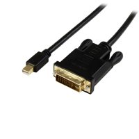 

StarTech 3' Active Adapter Converter Cable with 20 Pin Mini DisplayPort Male to 25 Pin DVI-D Male Connector