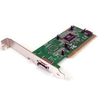 

StarTech 1 Port eSATA + 1 Port SATA PCI SATA Controller Card with LP Bracket