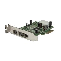 

StarTech 3 Port 2b 1a 1394 PCI Express FireWire Card Adapter