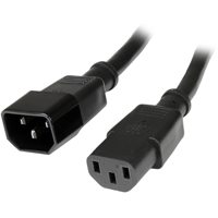 

StarTech 6' 14 AWG C14 to C13 Computer Power Cord Extension Cable