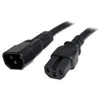 

StarTech 6' 14 AWG IEC C14 to IEC C15 Computer Power Cord