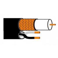 

Securitytronix RG-59 Solid Copper Video Cable with 18 Gauge 2 Conductor Attached, Black Jacket, 1000' Spool