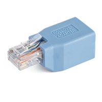 

StarTech Cisco Console Rollover Adapter for RJ45 Ethernet Cable, Blue
