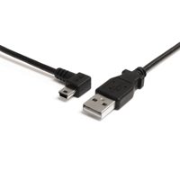 

StarTech 3' Mini USB A to Left Angle Micro B Male Cable, 28 AWG