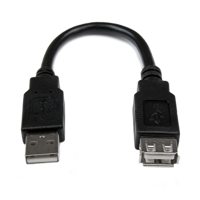 

StarTech 6" USB 2.0 Extension Adapter Cable