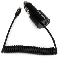 

StarTech 13.8" USB with Built-in Micro-USB Dual-Port Car Charger Cable