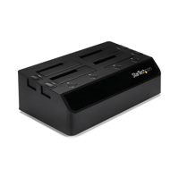 

StarTech USB 3.0 to 4-Bay SATA 6Gbps Hard Drive Docking Station with UASP and Dual Fans, 2.5/3.5" SSD/HDD Dock