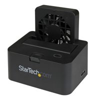 

StarTech USB 3.0 and eSATA External Docking Station with Cooling Fan for 2.5 and 3.5" SATA III 6Gbps Hard Drives