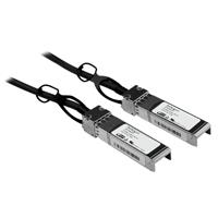 

StarTech 1m / 3.28' Cisco Compatible 10-Gigabit Ethernet Passive Twinax Direct Attach Cable with SFP+ Latching Plug, 30 AWG