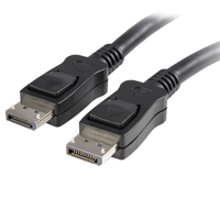 

StarTech 10' 20 Pin DisplayPort 1.2 Cable with Male Latches, 28 AWG, Certified