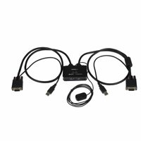 

StarTech 2 Port VGA Cable KVM Switch with Remote Switch, USB Powered