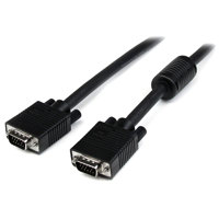 

StarTech 100' Coax High Resolution Monitor VGA Cable with 15 Pin High Density D-Sub Male Connectors, 28 AWG