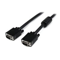 

StarTech 10' Coax High Resolution Monitor VGA Cable with 15 Pin High Density D-Sub Male Connectors, 28 AWG