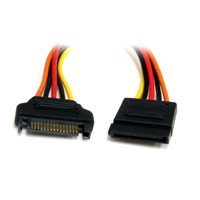 

StarTech 12" 15 Pin SATA Power Extension Cable, 18 AWG