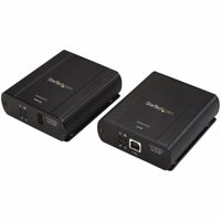 

StarTech 1-Port USB 2.0 over Cat5 / Cat6 Ethernet Extender, up to 330' (100.58m) Maximum Distance, 480Mbps Data Transfer Rate