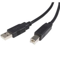 

StarTech 15' 4 Pin USB 2.0 A to B Male Hi-Speed Certified Cable, 24/28 AWG