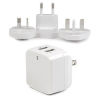

StarTech 17W 3.4A Dual Port USB Wall Charger for Tablet and Phone, White