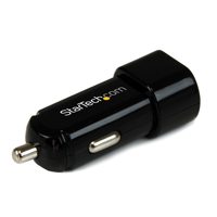 

StarTech 17W Dual-Port USB Car Charger