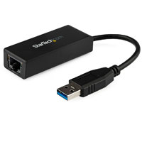 

StarTech USB 3.0 to Gigabit Ethernet NIC Network Adapter, Black