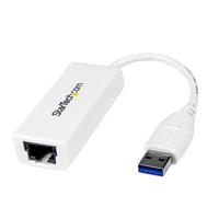 

StarTech USB 3.0 to Gigabit Ethernet NIC Network Adapter, White