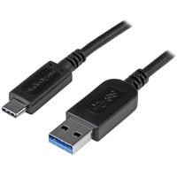 

StarTech 1m / 3.28' 10Gbps USB 3.1 Cable with 9 Pin USB-A Male to 24 Pin USB-C Male Connector