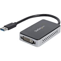 

StarTech USB 3.0 to DVI External Video Card Multi Monitor Adapter with 1-Port USB Hub