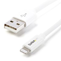 

StarTech 2m (6.56') Long Apple 8-pin Lightning Connector to USB Cable for iPhone/iPod/iPad, White