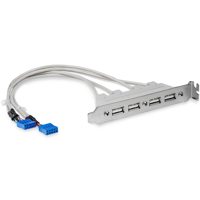

StarTech 11.3" 4 Port USB 2.0 Connector Backplate