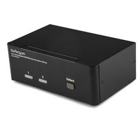 

StarTech 2 Port Dual DisplayPort USB KVM Switch with Audio & USB 2.0 Hub